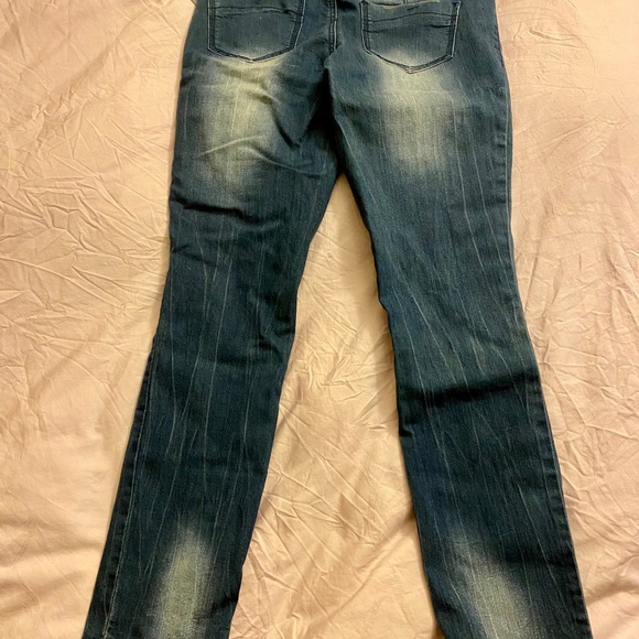 NWT Almost Famous athletic jeggings - Picture 6 of 8